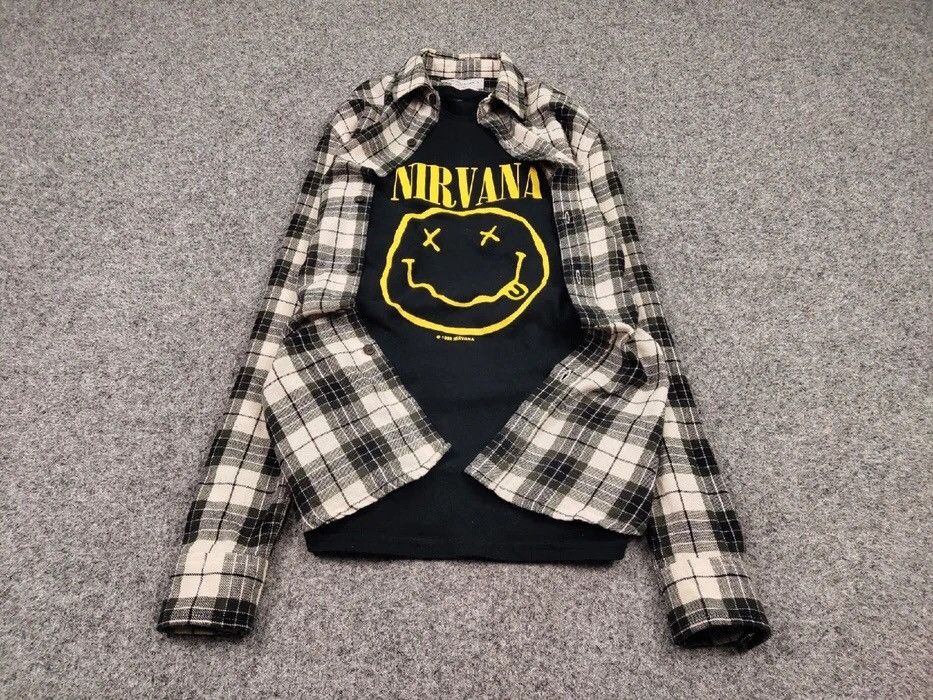 Flannel Vintage Flannel Shirt Travis Scott Style Size US S / EU 44-46 / 1 - 2 Thumbnail