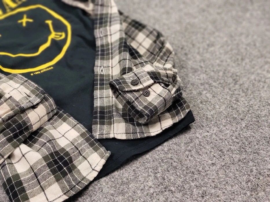 Flannel Vintage Flannel Shirt Travis Scott Style Size US S / EU 44-46 / 1 - 10 Thumbnail