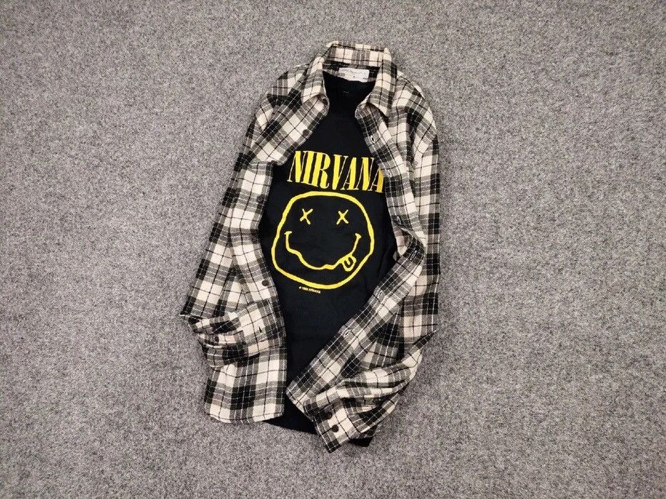Flannel Vintage Flannel Shirt Travis Scott Style Size US S / EU 44-46 / 1 - 9 Thumbnail