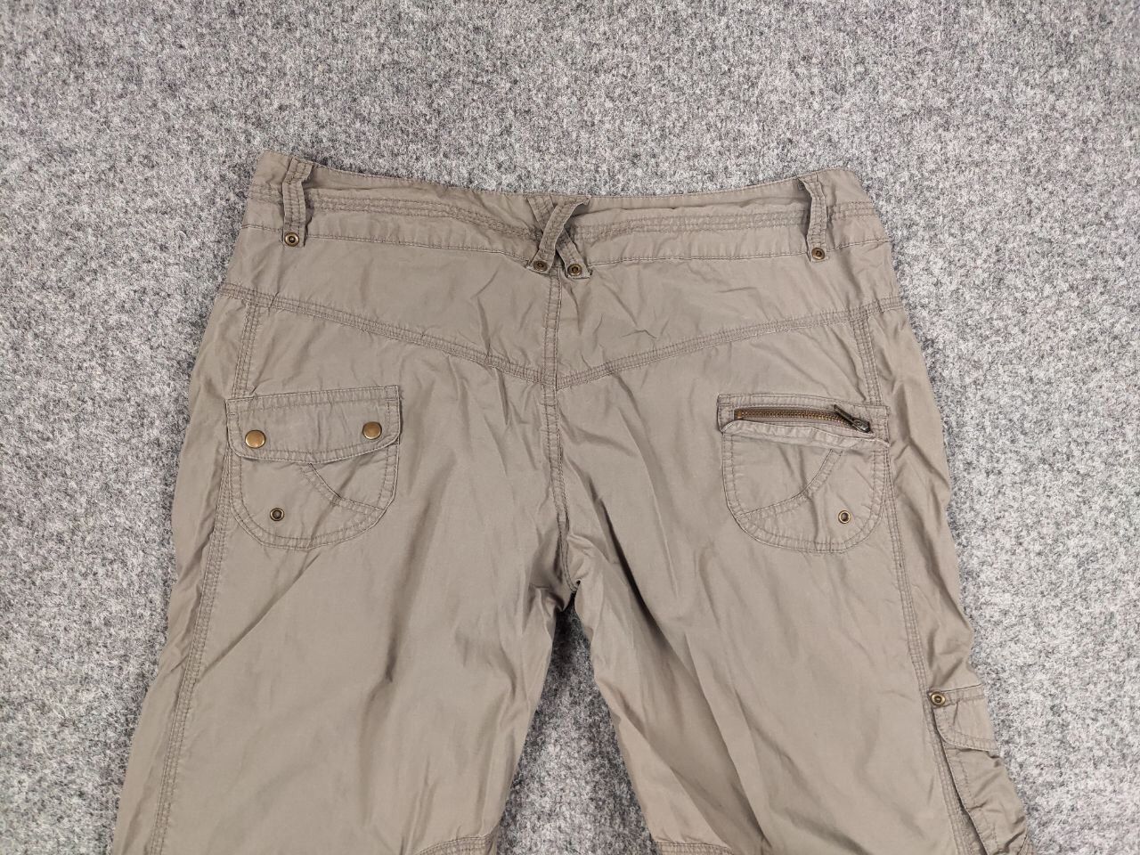 If Six Was Nine Vtg JUNYA WATANABE BALENCIAGA STYLE CARGO JEANS Y2K Size 34" / US 12 / IT 48 - 16 Thumbnail