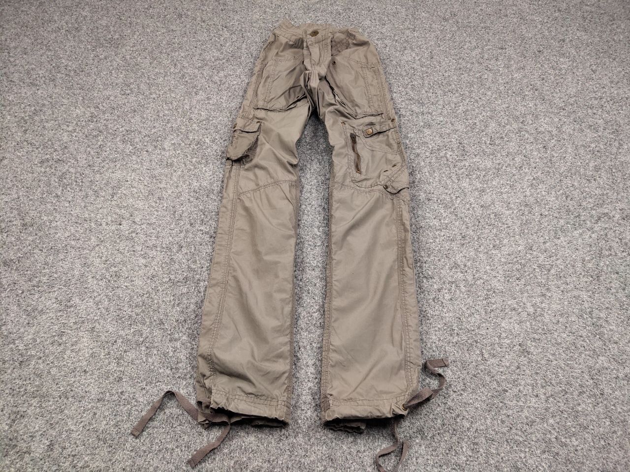 If Six Was Nine Vtg JUNYA WATANABE BALENCIAGA STYLE CARGO JEANS Y2K Size 34" / US 12 / IT 48 - 2 Thumbnail