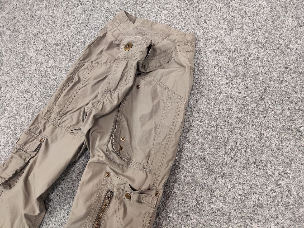 If Six Was Nine Vtg JUNYA WATANABE BALENCIAGA STYLE CARGO JEANS Y2K Size 34" / US 12 / IT 48 - 4 Thumbnail