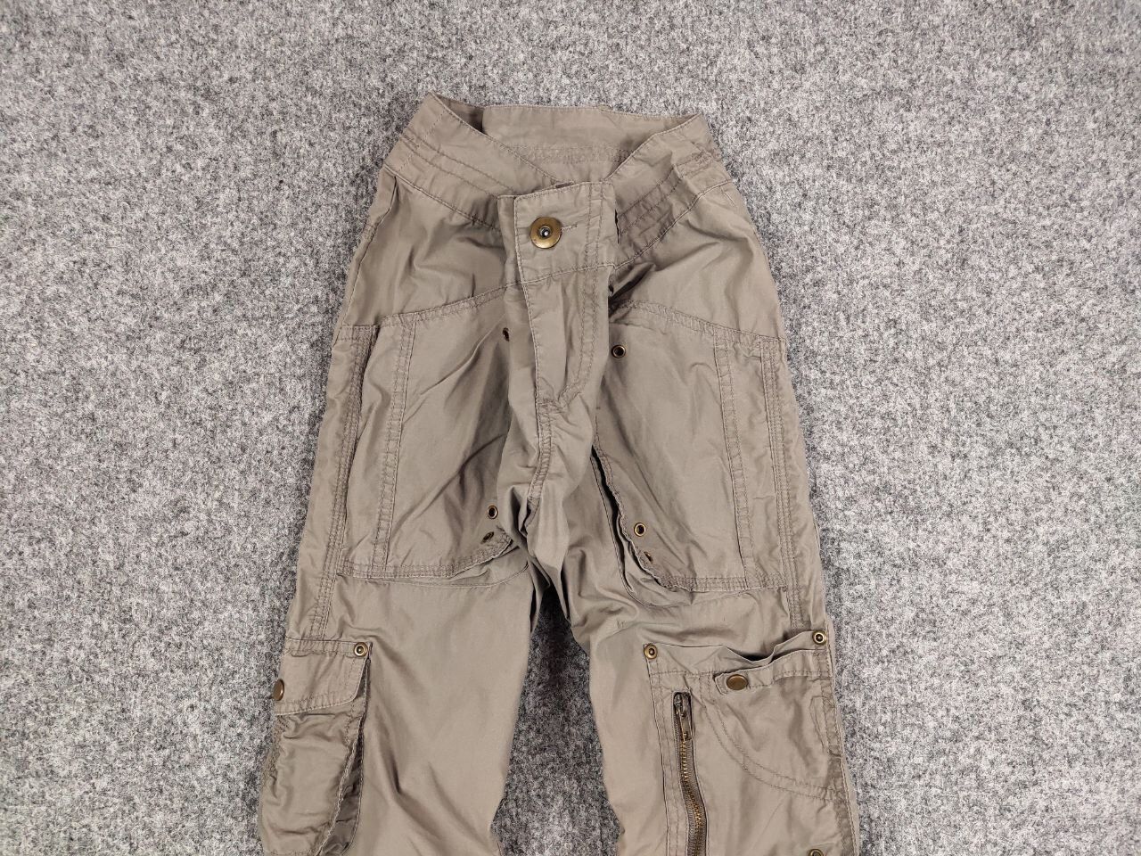 If Six Was Nine Vtg JUNYA WATANABE BALENCIAGA STYLE CARGO JEANS Y2K Size 34" / US 12 / IT 48 - 7 Thumbnail