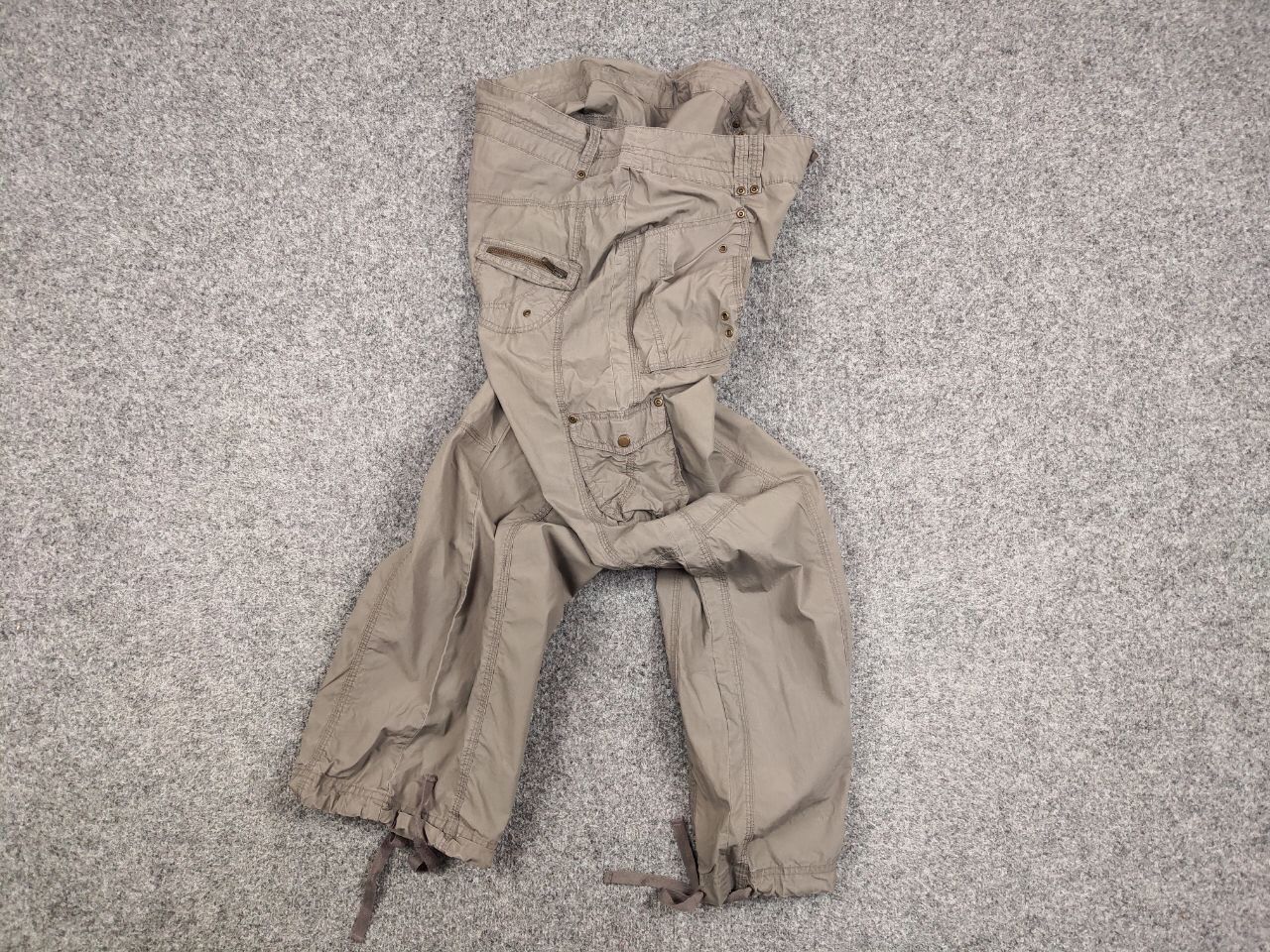If Six Was Nine Vtg JUNYA WATANABE BALENCIAGA STYLE CARGO JEANS Y2K Size 34" / US 12 / IT 48 - 17 Thumbnail
