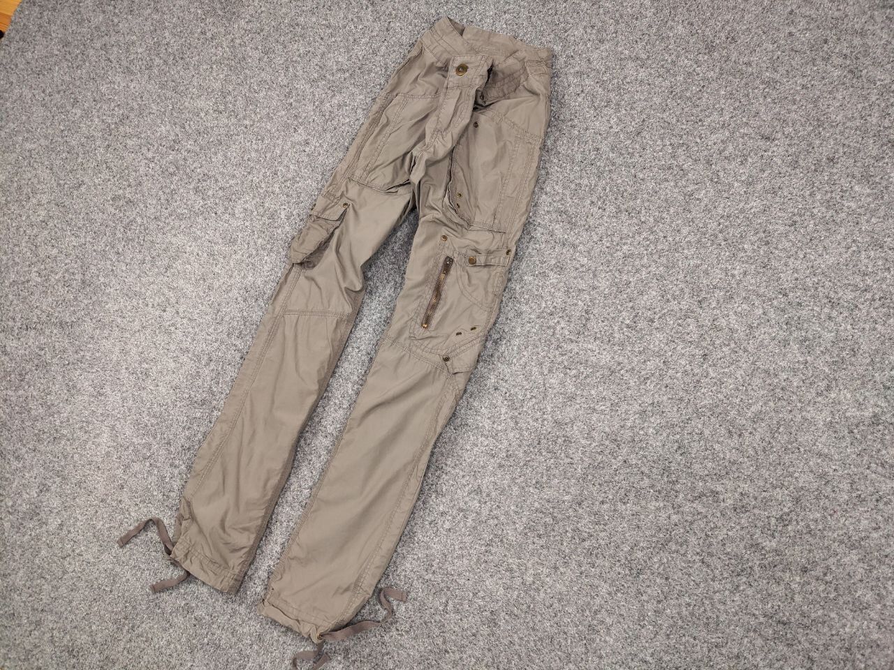 If Six Was Nine Vtg JUNYA WATANABE BALENCIAGA STYLE CARGO JEANS Y2K Size 34" / US 12 / IT 48 - 3 Thumbnail