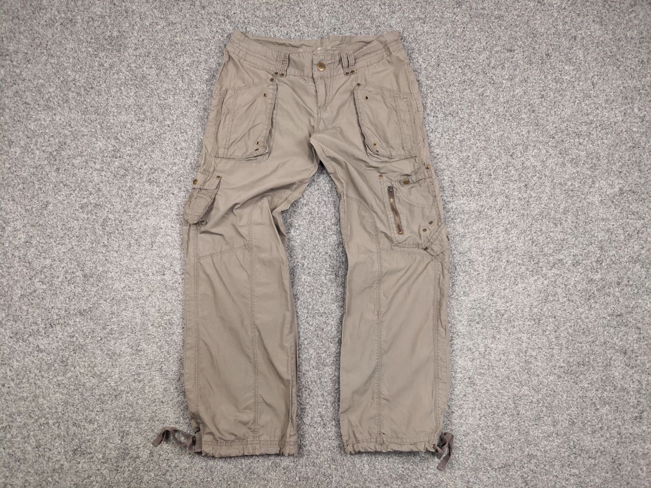 If Six Was Nine Vtg JUNYA WATANABE BALENCIAGA STYLE CARGO JEANS Y2K Size 34" / US 12 / IT 48 - 14 Thumbnail