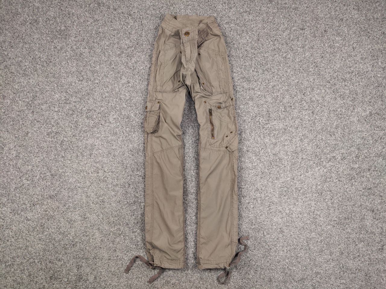 If Six Was Nine Vtg JUNYA WATANABE BALENCIAGA STYLE CARGO JEANS Y2K Size 34" / US 12 / IT 48 - 1 Thumbnail