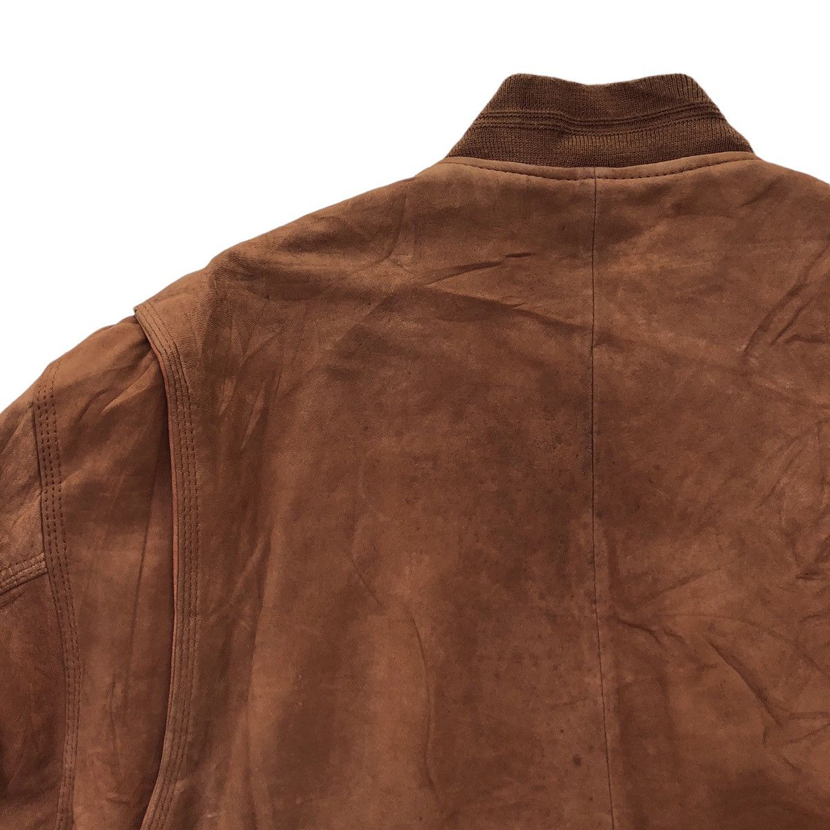 Vintage 🔥Vintage Ashville Sheepskin Bomber Jacket Size US M / EU 48-50 / 2 - 15 Thumbnail