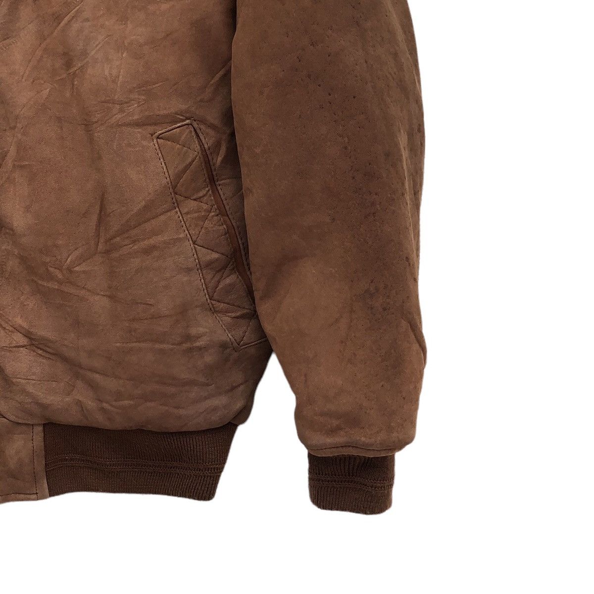 Vintage 🔥Vintage Ashville Sheepskin Bomber Jacket Size US M / EU 48-50 / 2 - 6 Thumbnail