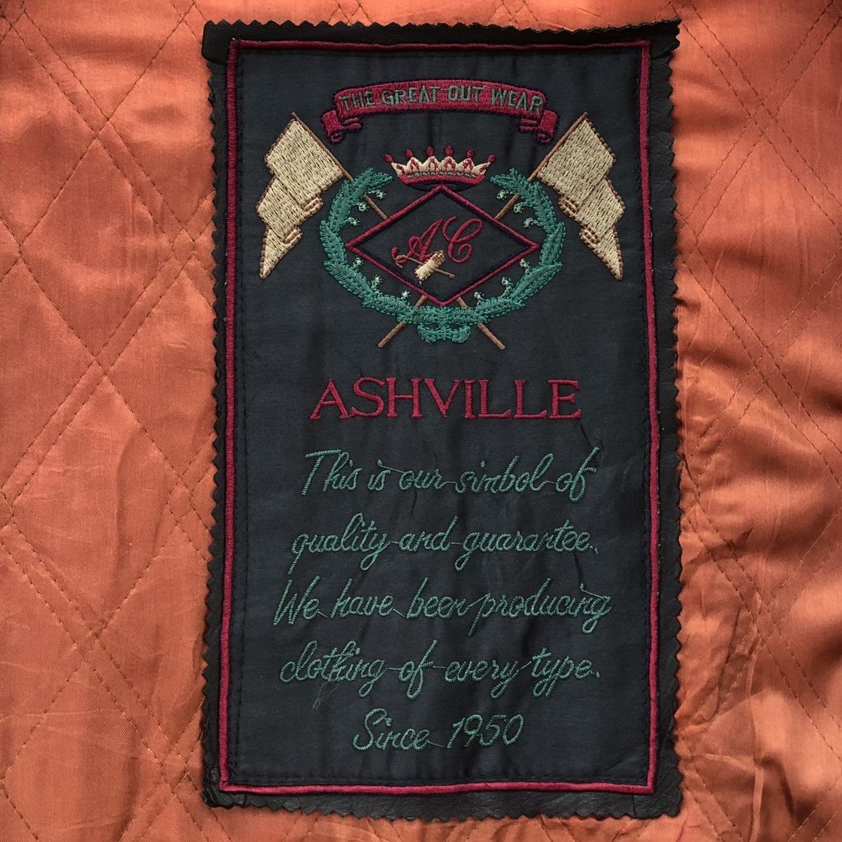 Vintage 🔥Vintage Ashville Sheepskin Bomber Jacket Size US M / EU 48-50 / 2 - 10 Thumbnail