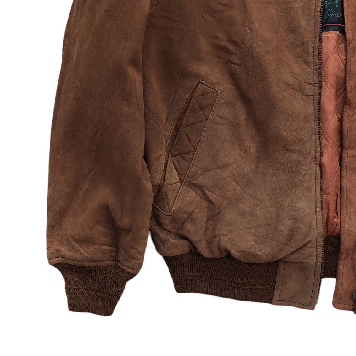 Vintage 🔥Vintage Ashville Sheepskin Bomber Jacket Size US M / EU 48-50 / 2 - 5 Thumbnail