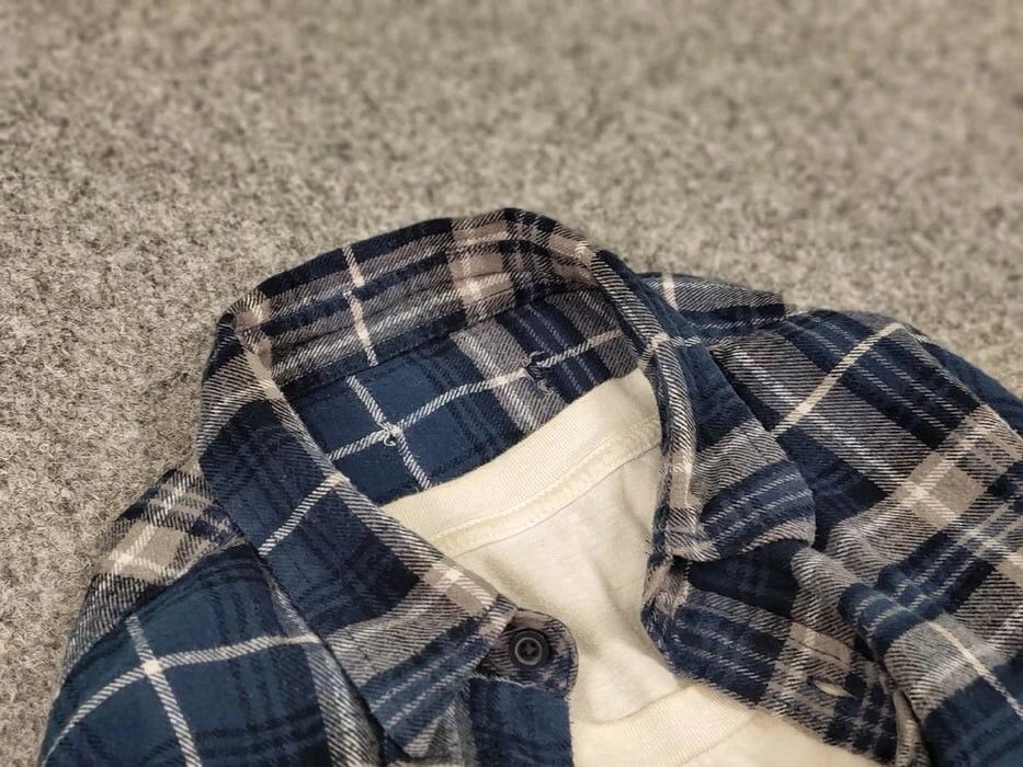 Flannel Vintage Flannel Shirt Travis Scott Style Streetwear Hype Size US M / EU 48-50 / 2 - 12 Thumbnail