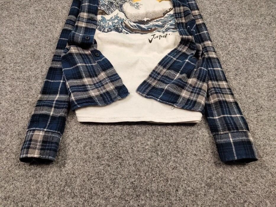 Flannel Vintage Flannel Shirt Travis Scott Style Streetwear Hype Size US M / EU 48-50 / 2 - 5 Thumbnail