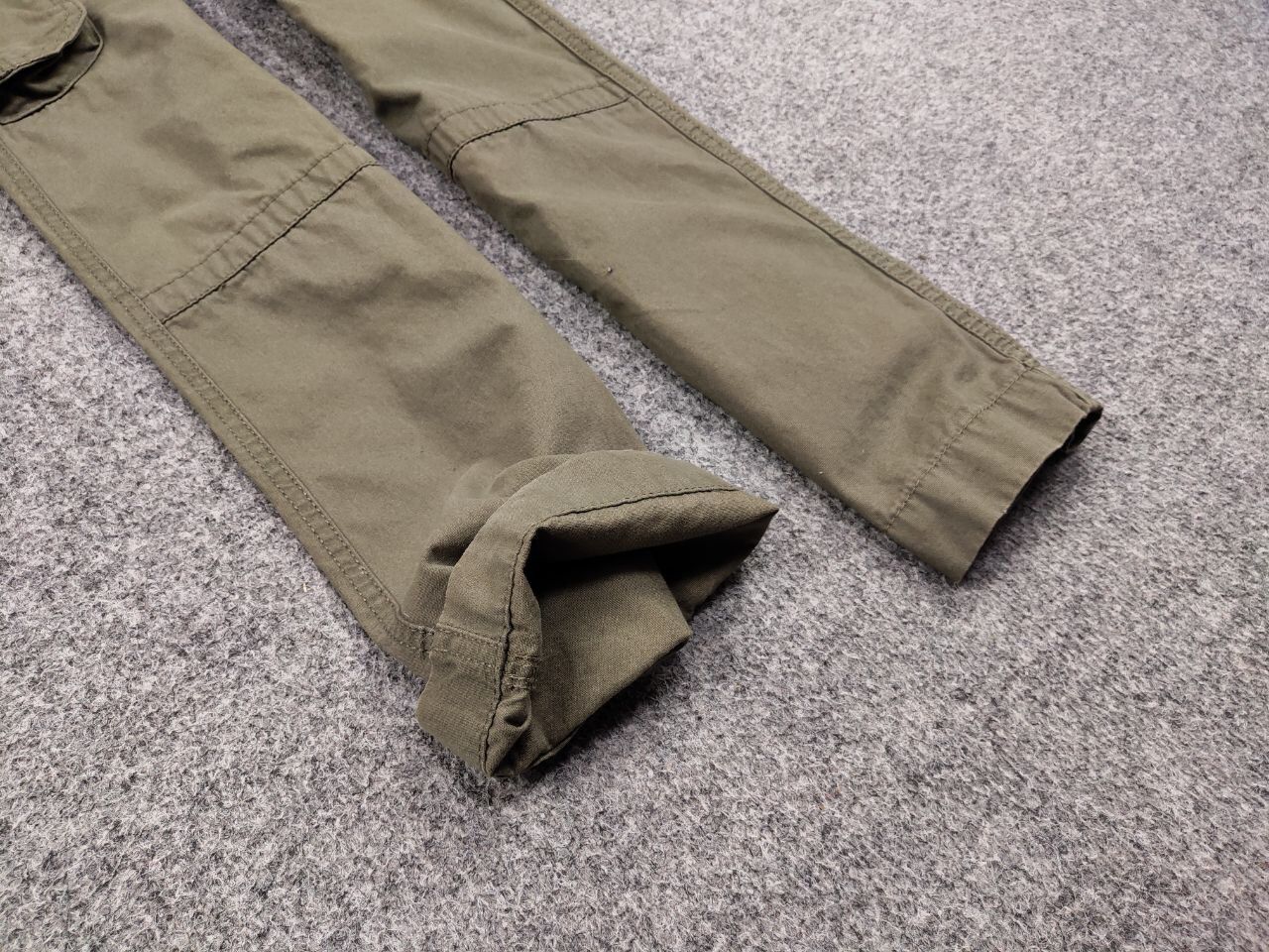 Japanese Brand Vintage 90's Japanese Bondage Military Olive Cargo Pants Size US 34 / EU 50 - 10 Thumbnail