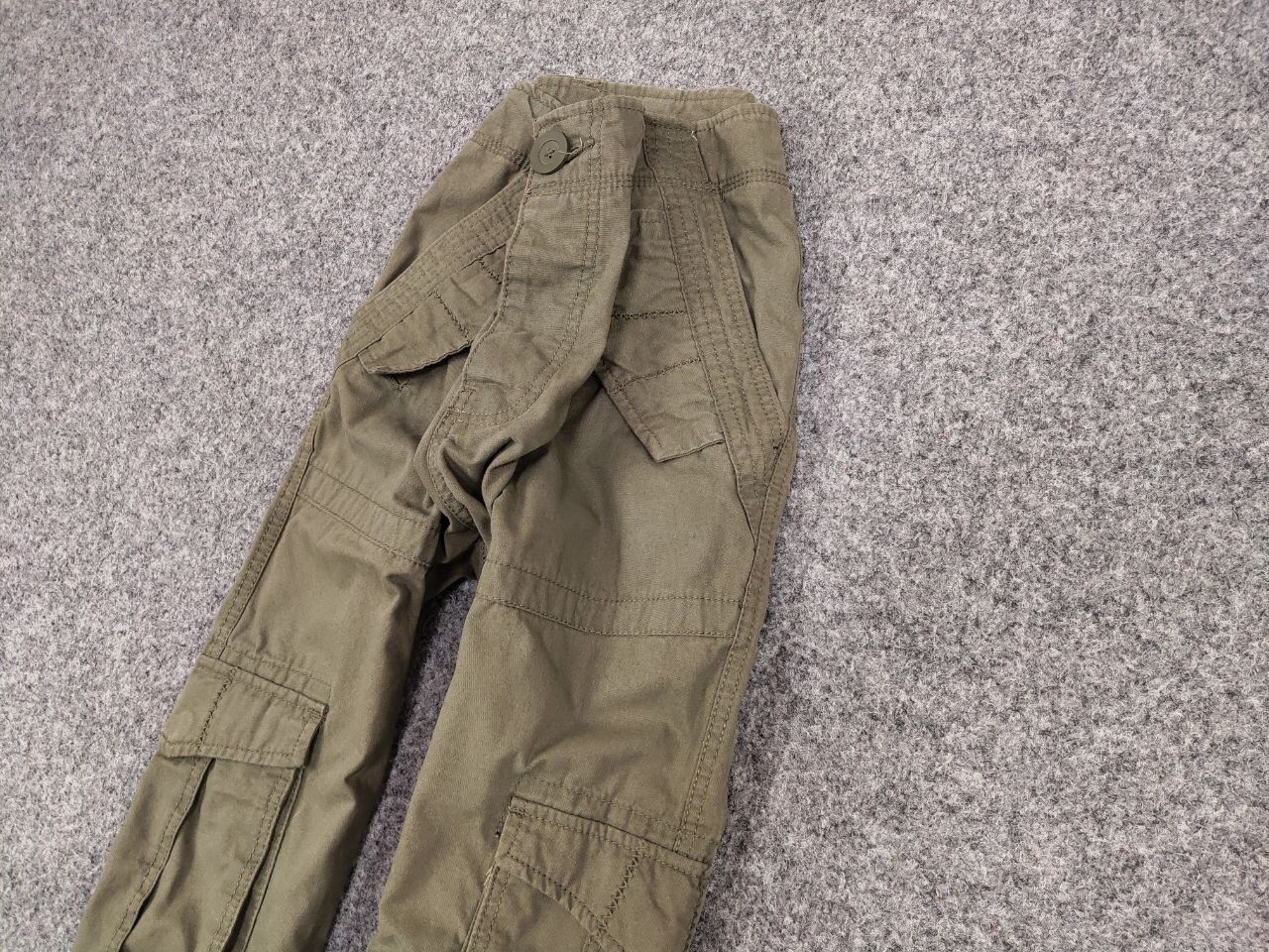 Japanese Brand Vintage 90's Japanese Bondage Military Olive Cargo Pants Size US 34 / EU 50 - 4 Thumbnail