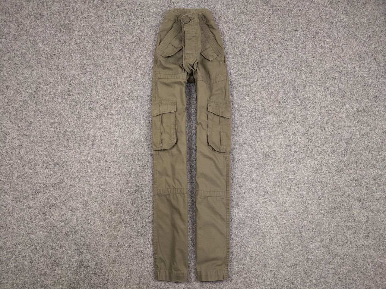 Japanese Brand Vintage 90's Japanese Bondage Military Olive Cargo Pants Size US 34 / EU 50 - 1 Thumbnail