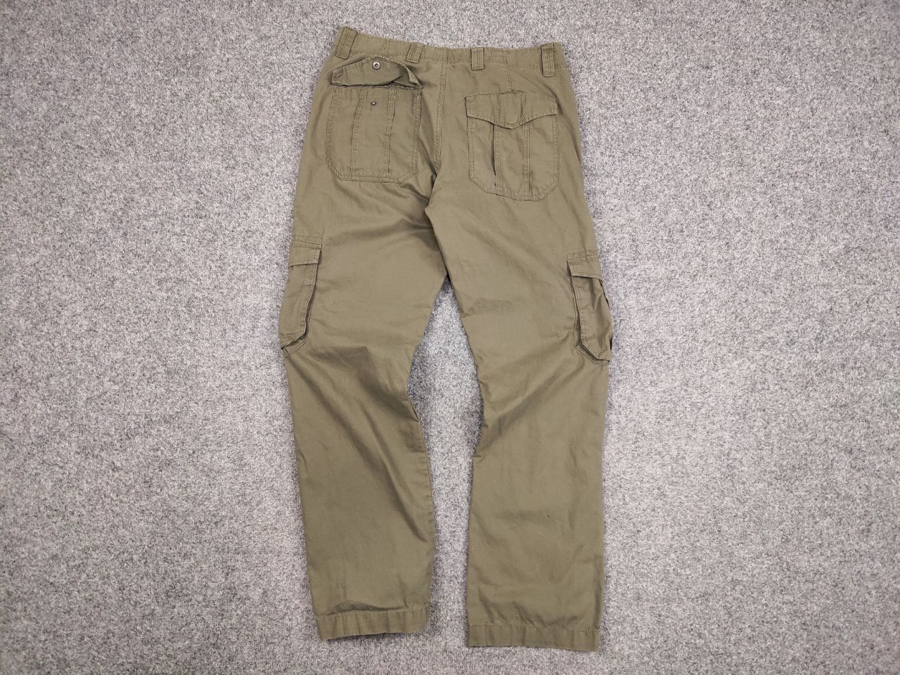 Japanese Brand Vintage 90's Japanese Bondage Military Olive Cargo Pants Size US 34 / EU 50 - 14 Thumbnail