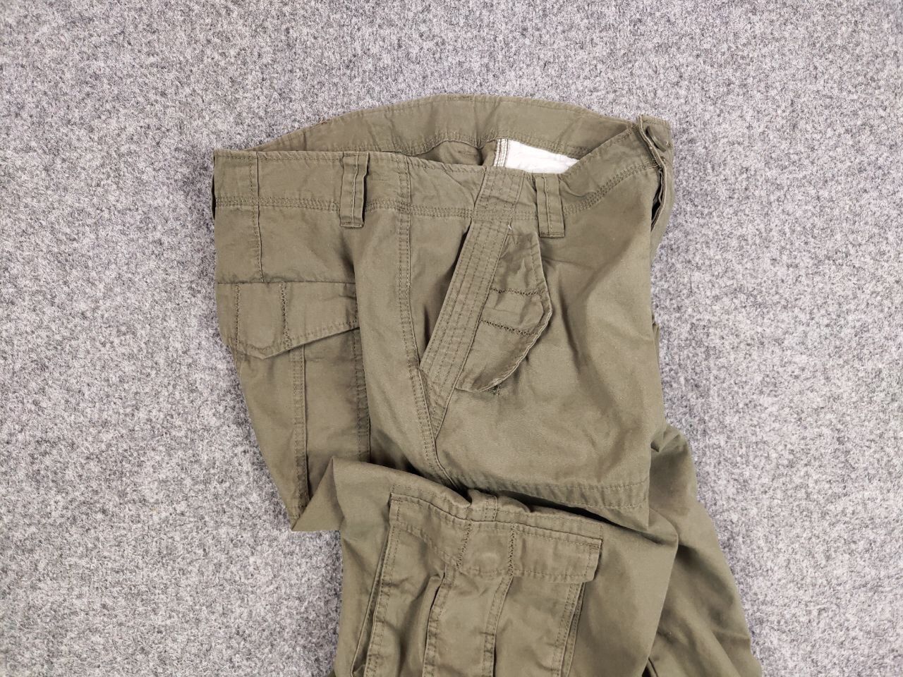 Japanese Brand Vintage 90's Japanese Bondage Military Olive Cargo Pants Size US 34 / EU 50 - 17 Thumbnail