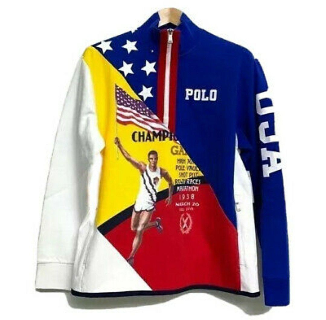 Polo Ralph Lauren Polo Ralph Lauren Stadium Olympic Chariots Track Field LARG Size US L / EU 52-54 / 3 - 2 Thumbnail
