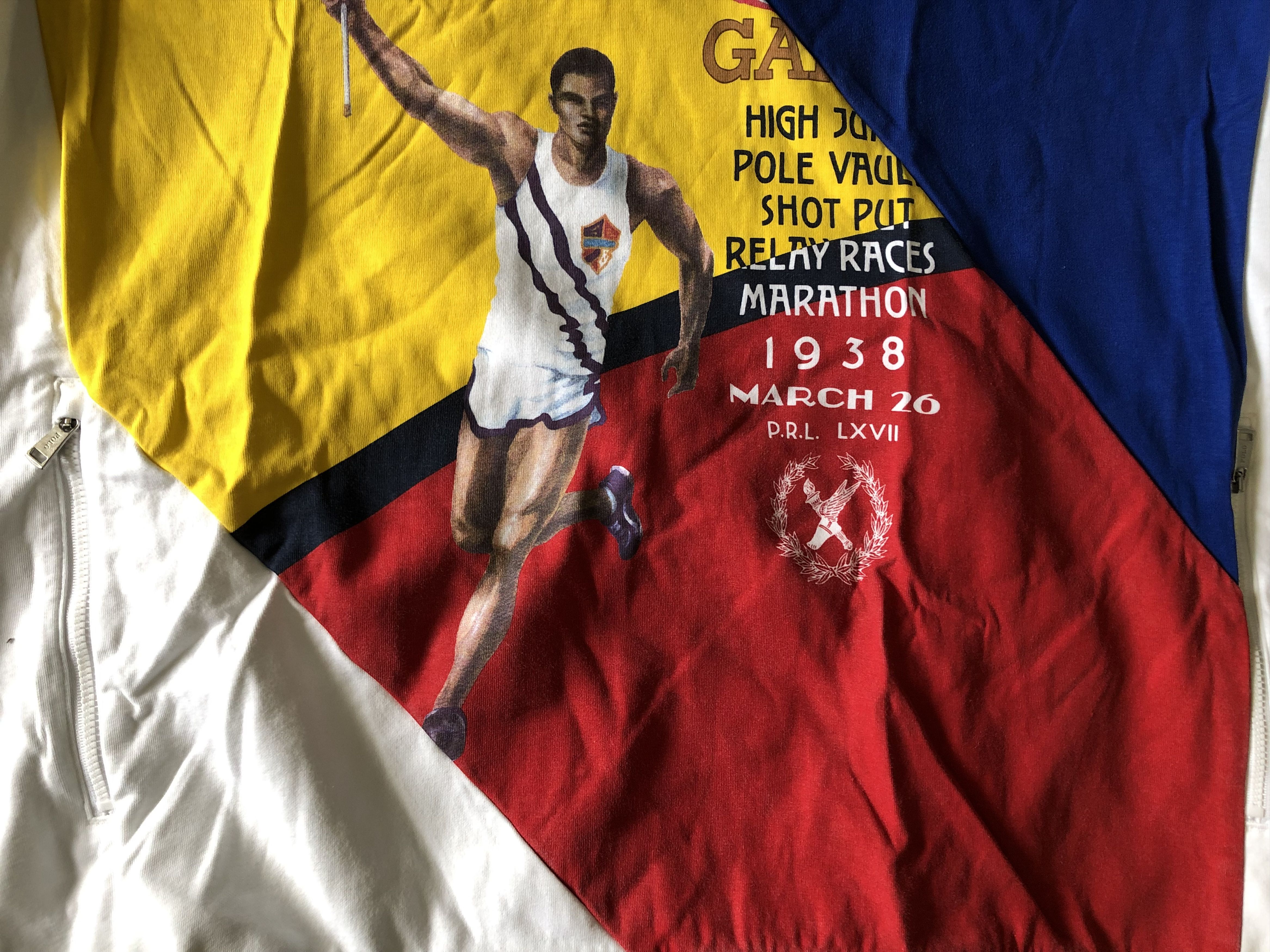 Polo Ralph Lauren Polo Ralph Lauren Stadium Olympic Chariots Track Field LARG Size US L / EU 52-54 / 3 - 15 Thumbnail