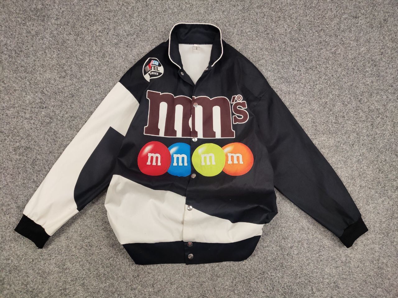 NASCAR Vintage 90's M&M'S x Nascar Nextel cup series Light Jacket Size US S / EU 44-46 / 1 - 10 Thumbnail
