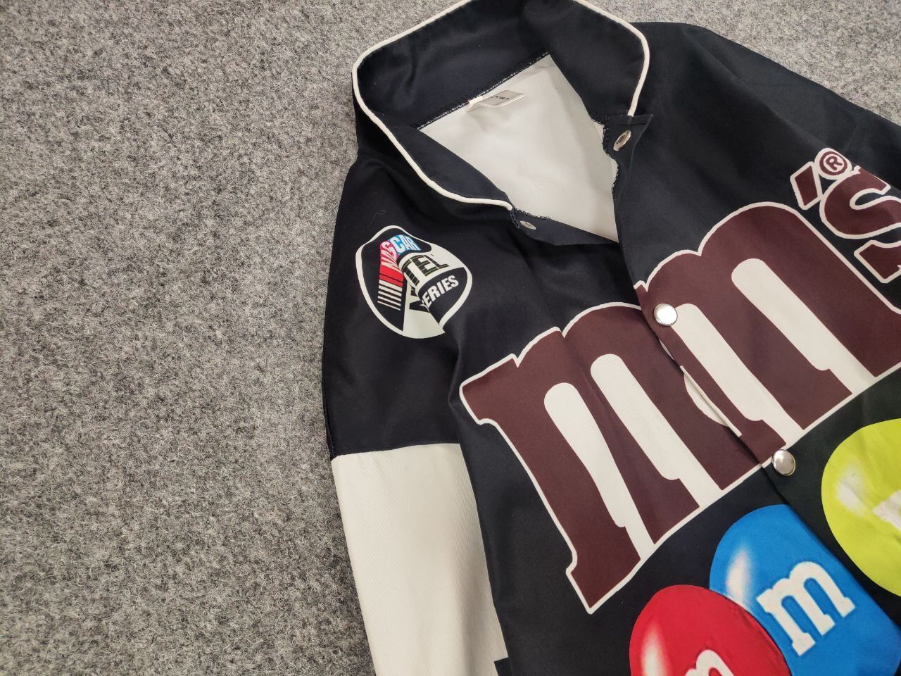 NASCAR Vintage 90's M&M'S x Nascar Nextel cup series Light Jacket Size US S / EU 44-46 / 1 - 7 Thumbnail
