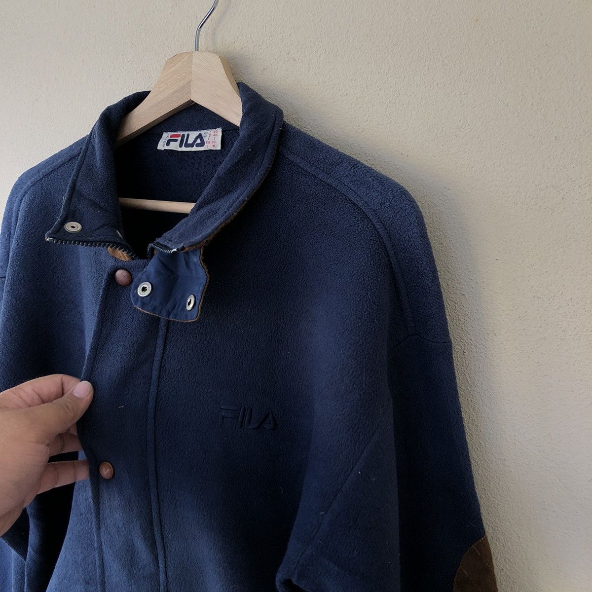 Fila Vintage Fila Jacket Made in Italy Fleece Jacket Size US M / EU 48-50 / 2 - 4 Thumbnail