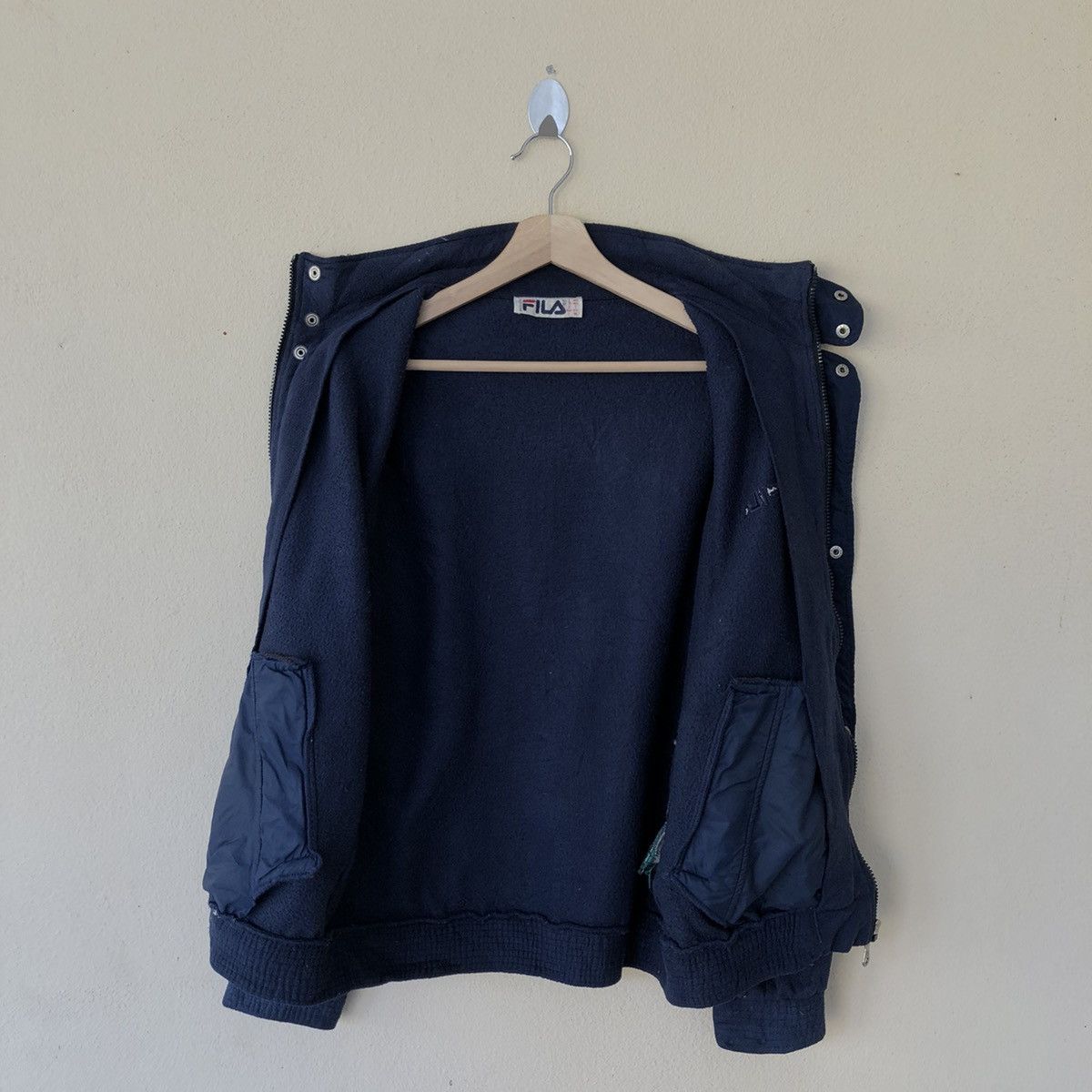 Fila Vintage Fila Jacket Made in Italy Fleece Jacket Size US M / EU 48-50 / 2 - 12 Thumbnail