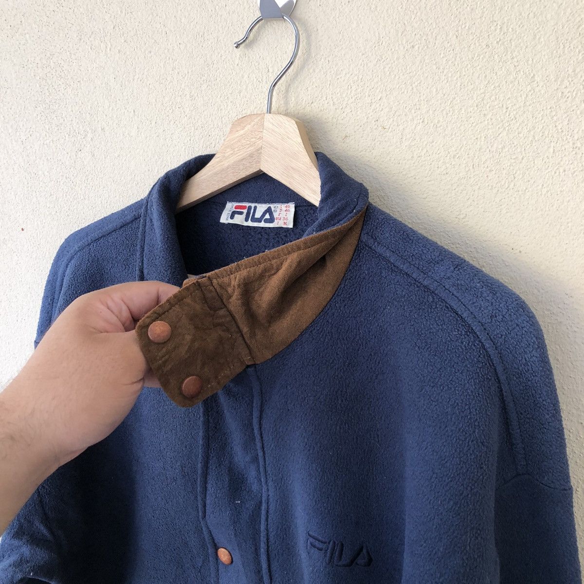 Fila Vintage Fila Jacket Made in Italy Fleece Jacket Size US M / EU 48-50 / 2 - 5 Thumbnail