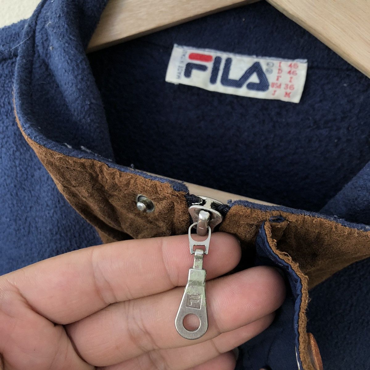 Fila Vintage Fila Jacket Made in Italy Fleece Jacket Size US M / EU 48-50 / 2 - 8 Thumbnail