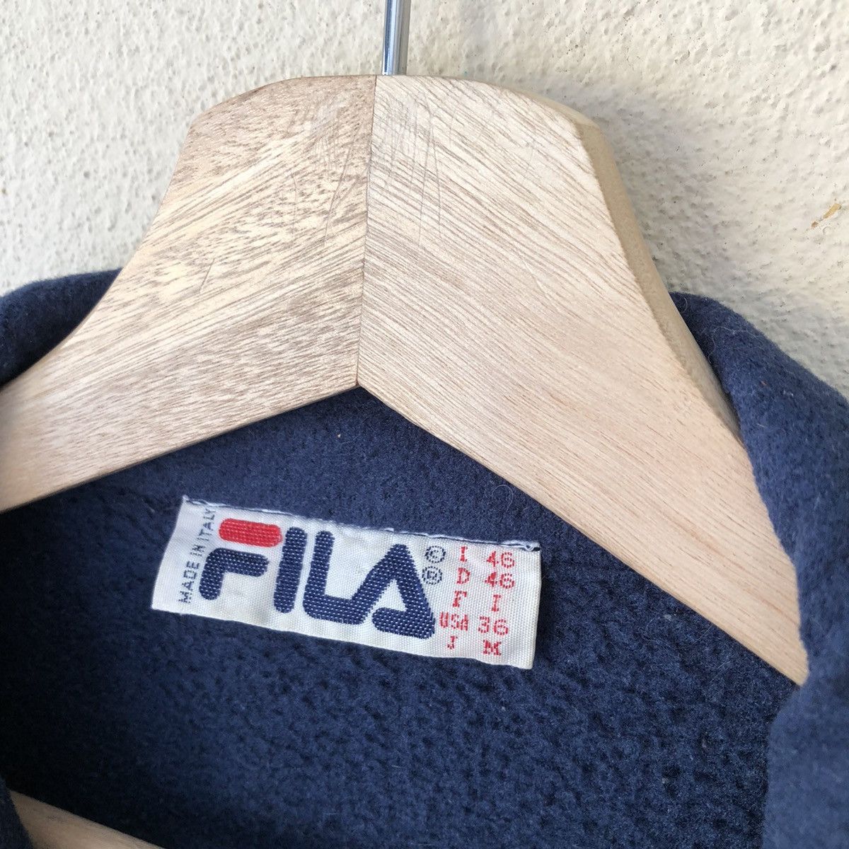 Fila Vintage Fila Jacket Made in Italy Fleece Jacket Size US M / EU 48-50 / 2 - 7 Thumbnail