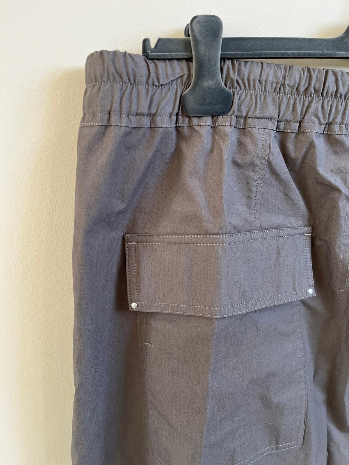 Rick Owens Drawstring Cropped Cargo Pants in Dust Color Size US 38 / EU 54 - 12 Thumbnail