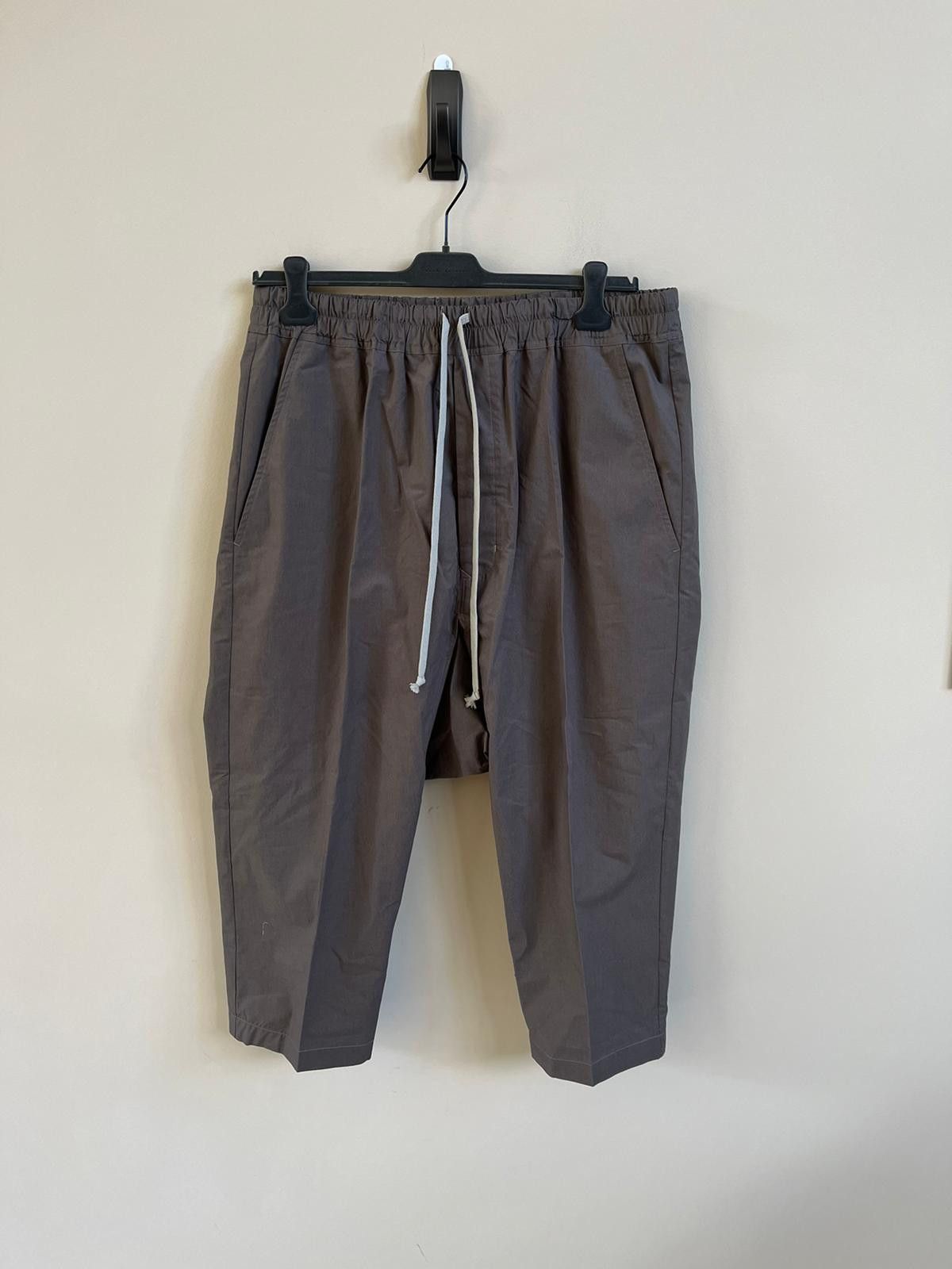 Rick Owens Drawstring Cropped Cargo Pants in Dust Color Size US 38 / EU 54 - 5 Thumbnail