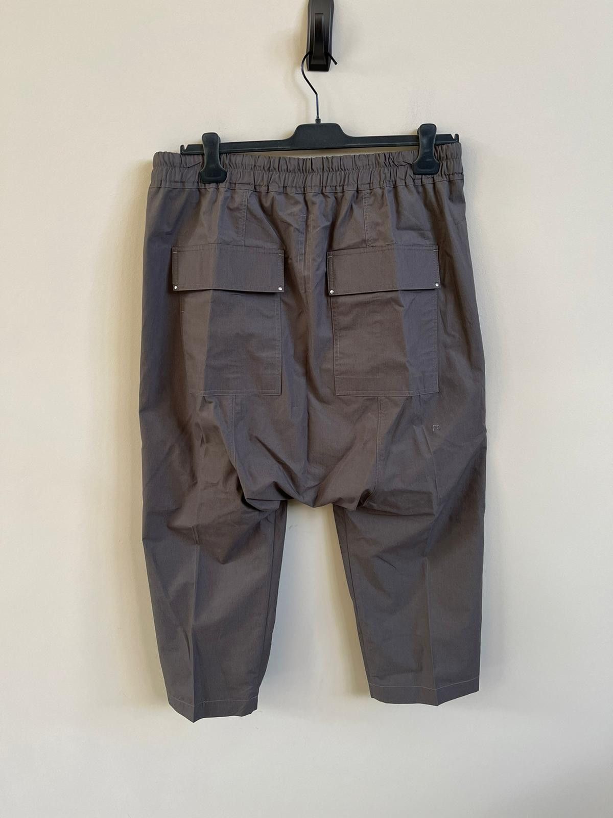 Rick Owens Drawstring Cropped Cargo Pants in Dust Color Size US 38 / EU 54 - 11 Thumbnail