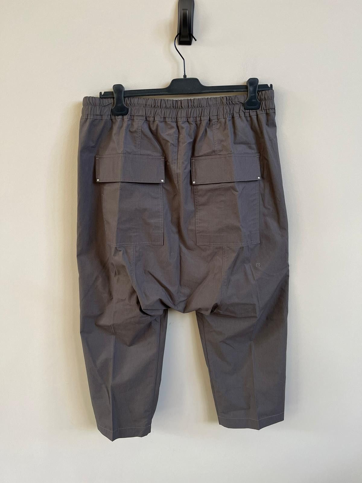 Rick Owens Drawstring Cropped Cargo Pants in Dust Color Size US 38 / EU 54 - 10 Thumbnail