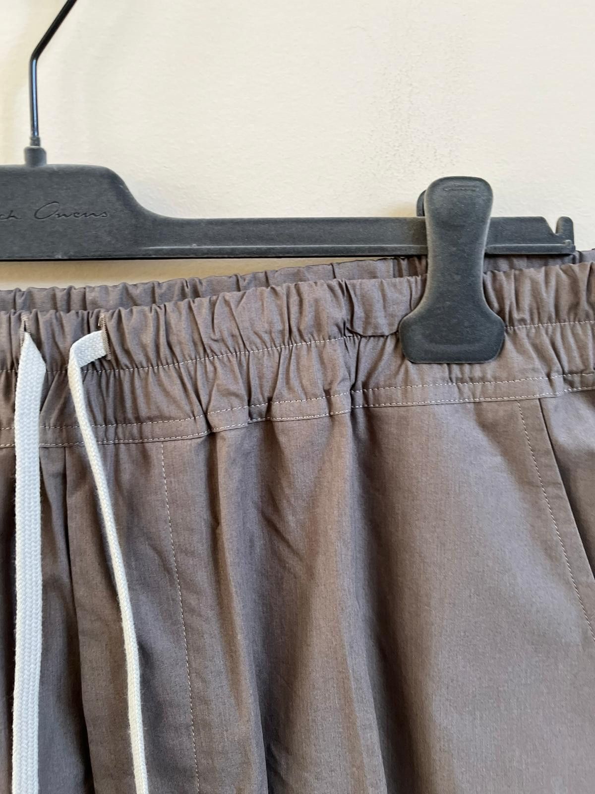 Rick Owens Drawstring Cropped Cargo Pants in Dust Color Size US 38 / EU 54 - 8 Thumbnail