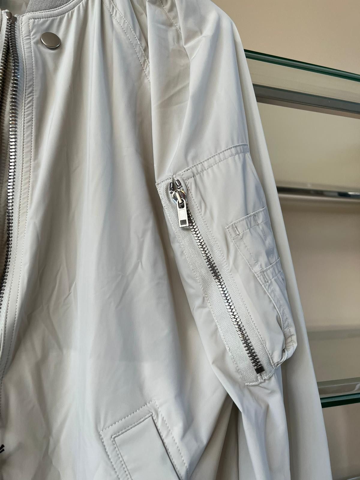 Rick Owens Raglan Bomber in Oyster Size US M / EU 48-50 / 2 - 9 Thumbnail