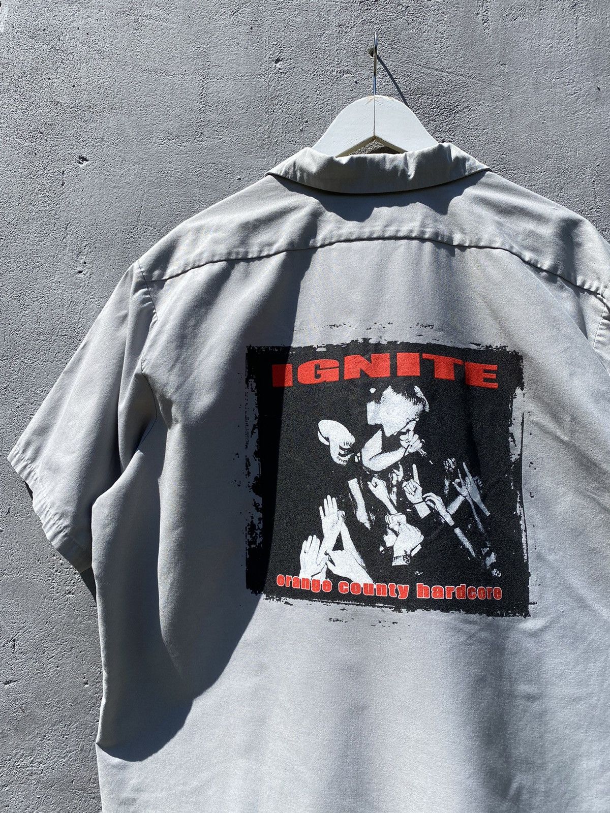 Band Tees × Vintage Vintage 2000s IGNITE Orange County Hardcore Punk Shirt Size US XXL / EU 58 / 5 - 2 Thumbnail