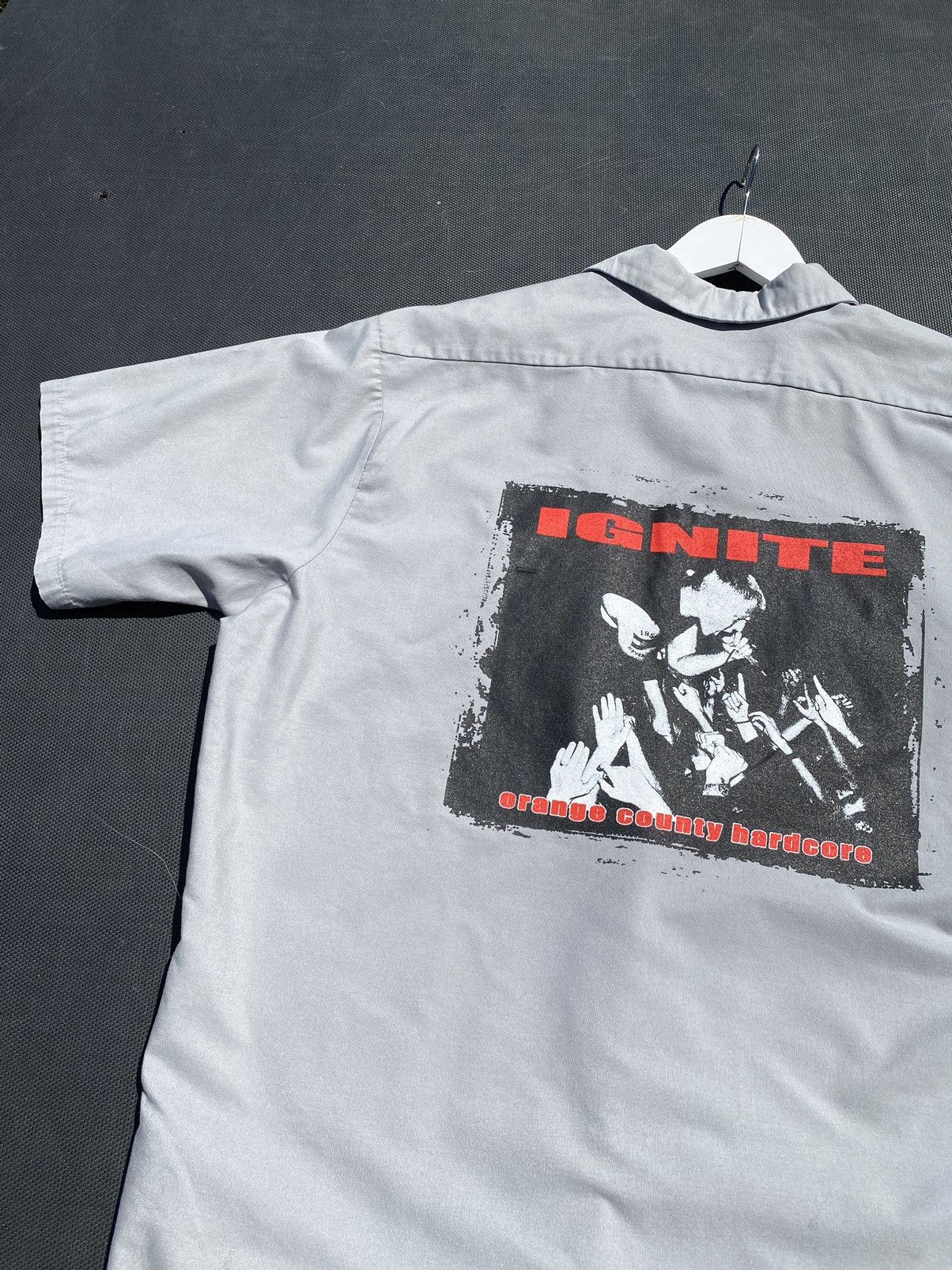 Band Tees × Vintage Vintage 2000s IGNITE Orange County Hardcore Punk Shirt Size US XXL / EU 58 / 5 - 3 Thumbnail