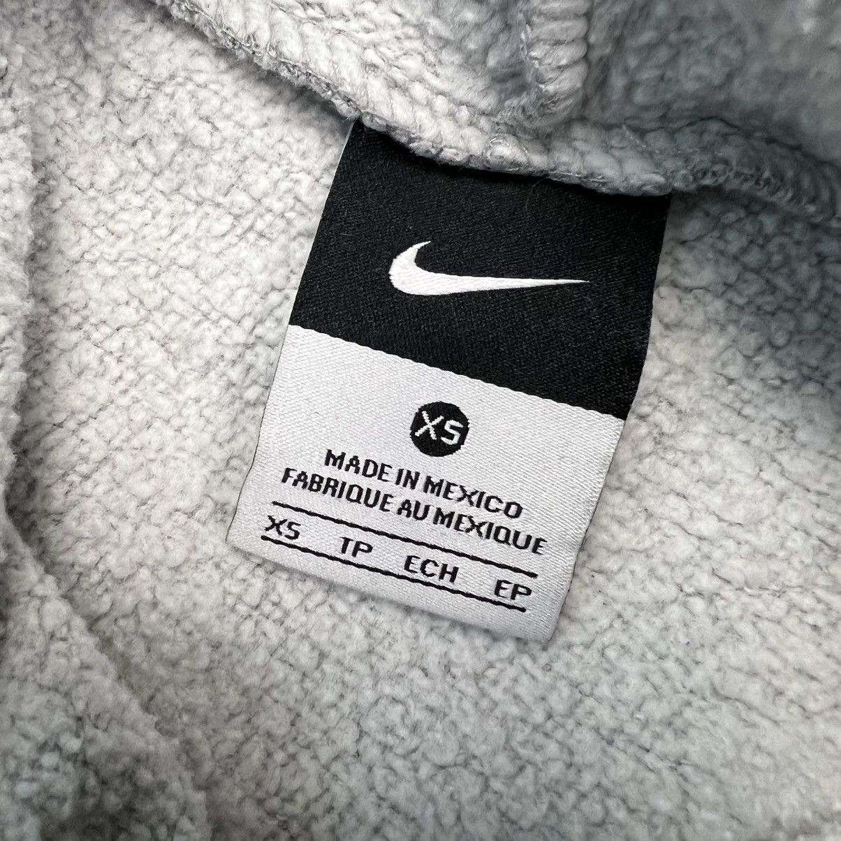 Nike Nike Sportswear Hoodie Pocket Swoosh Fleece Hood Sweatshirt Size US XS / EU 42 / 0 - 5 Thumbnail