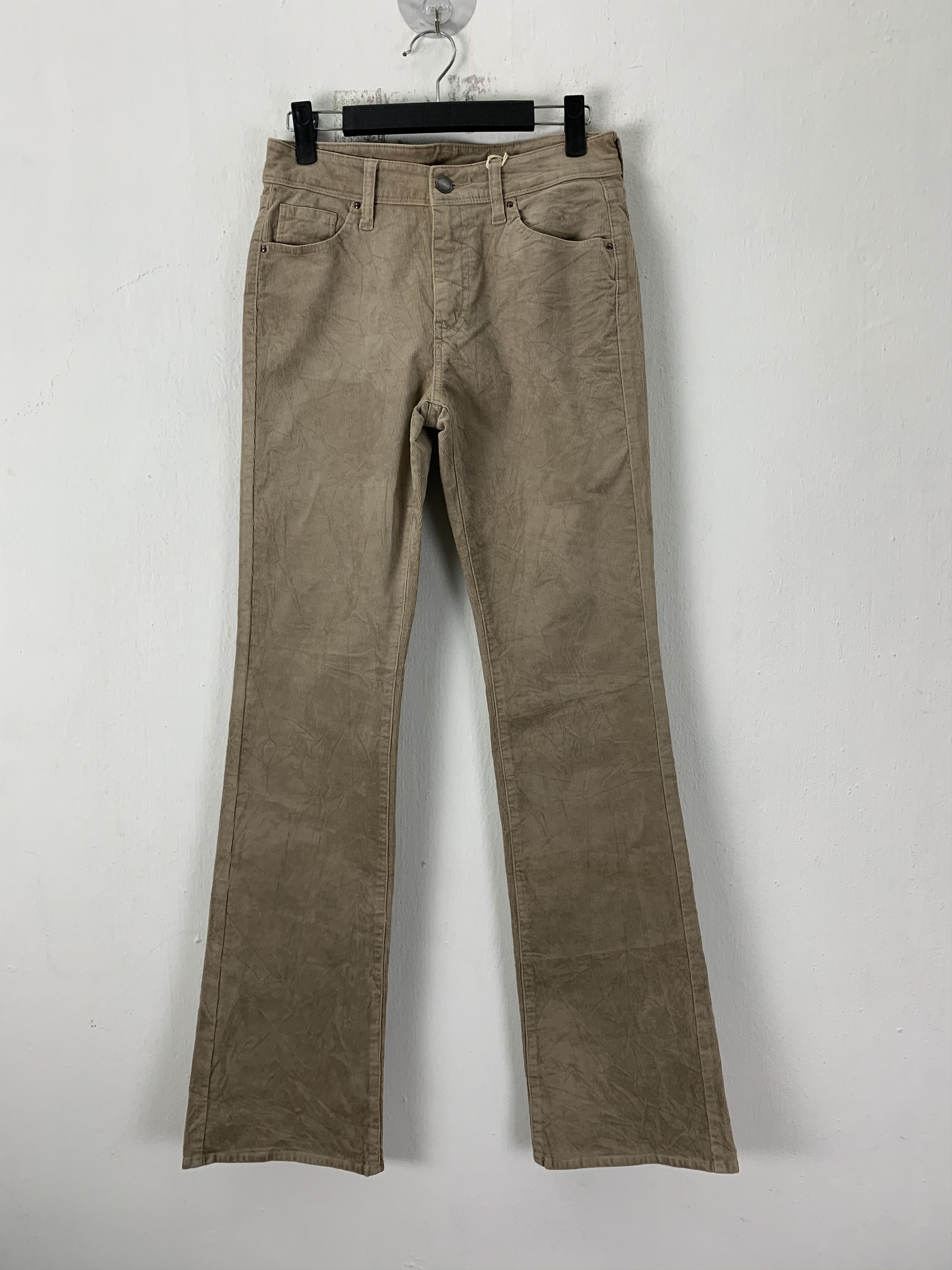 Japanese Brand Conduroy Pant Japanese Branded Uniqlo Brown Streetwear #070 Size US 28 / EU 44 - 1 Thumbnail