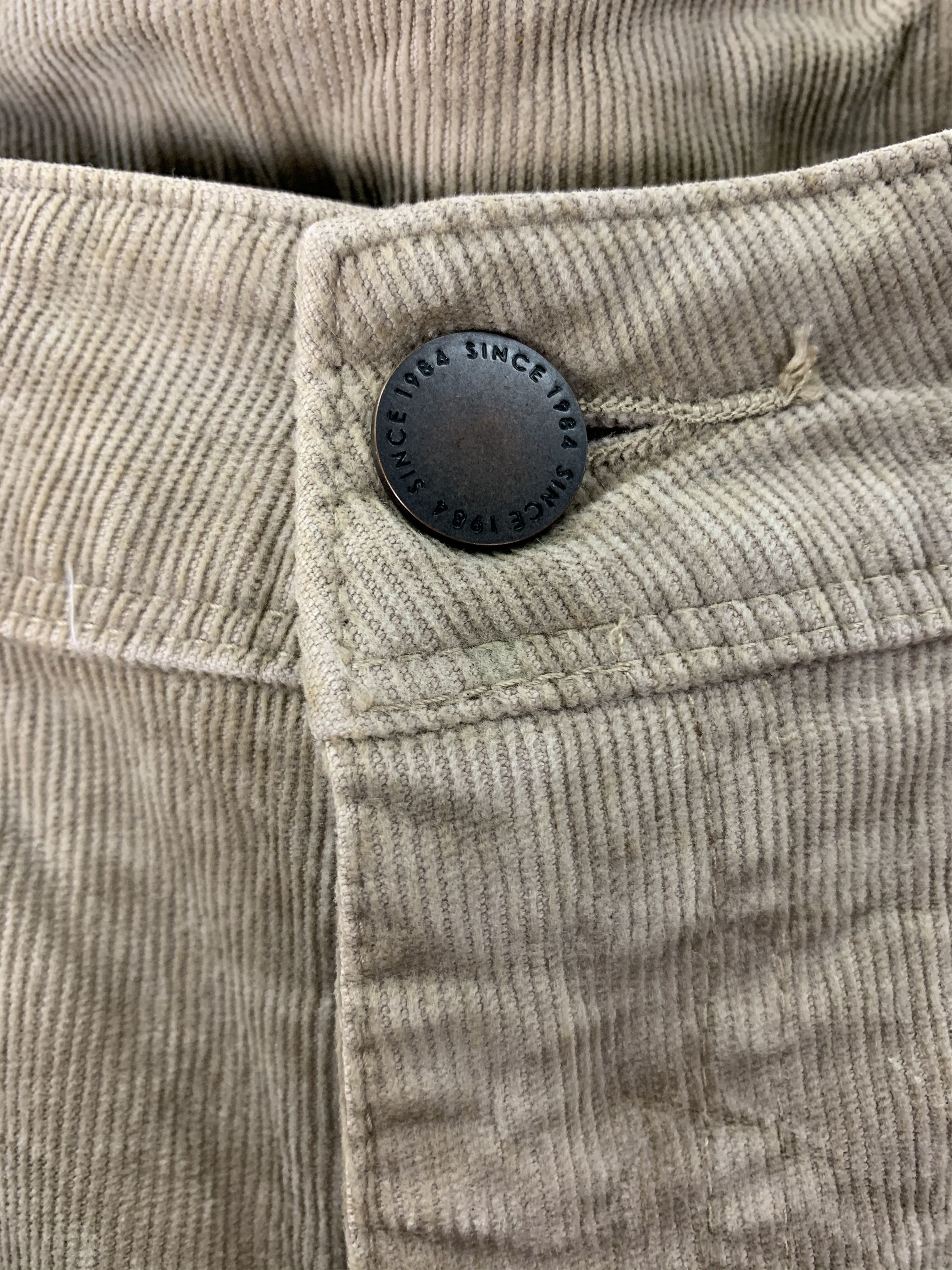 Japanese Brand Conduroy Pant Japanese Branded Uniqlo Brown Streetwear #070 Size US 28 / EU 44 - 3 Thumbnail