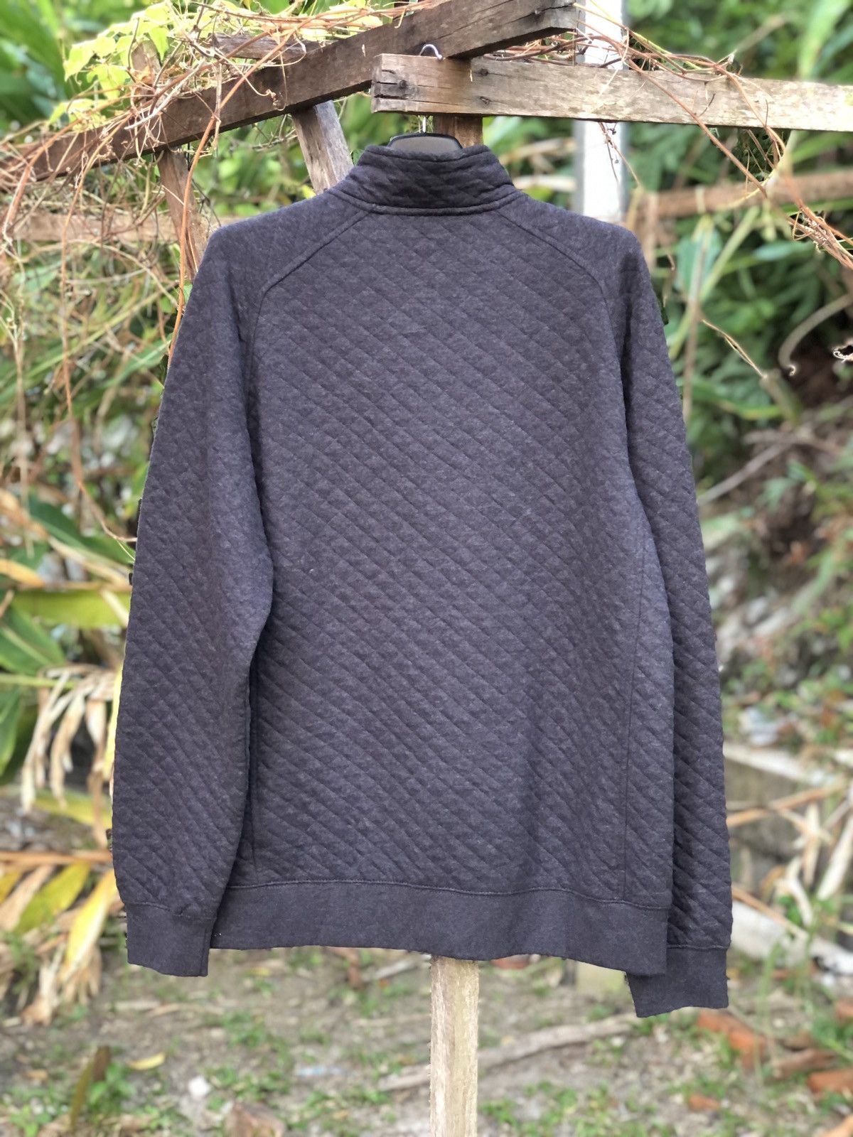 L.L. Bean LL Bean Quilted Sweater Quarter Snap Button Size US M / EU 48-50 / 2 - 4 Thumbnail