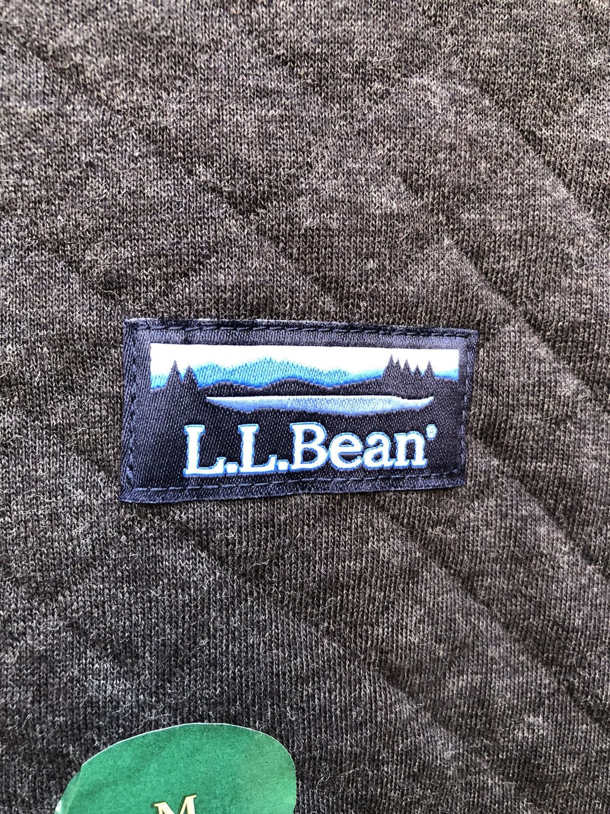 L.L. Bean LL Bean Quilted Sweater Quarter Snap Button Size US M / EU 48-50 / 2 - 10 Thumbnail