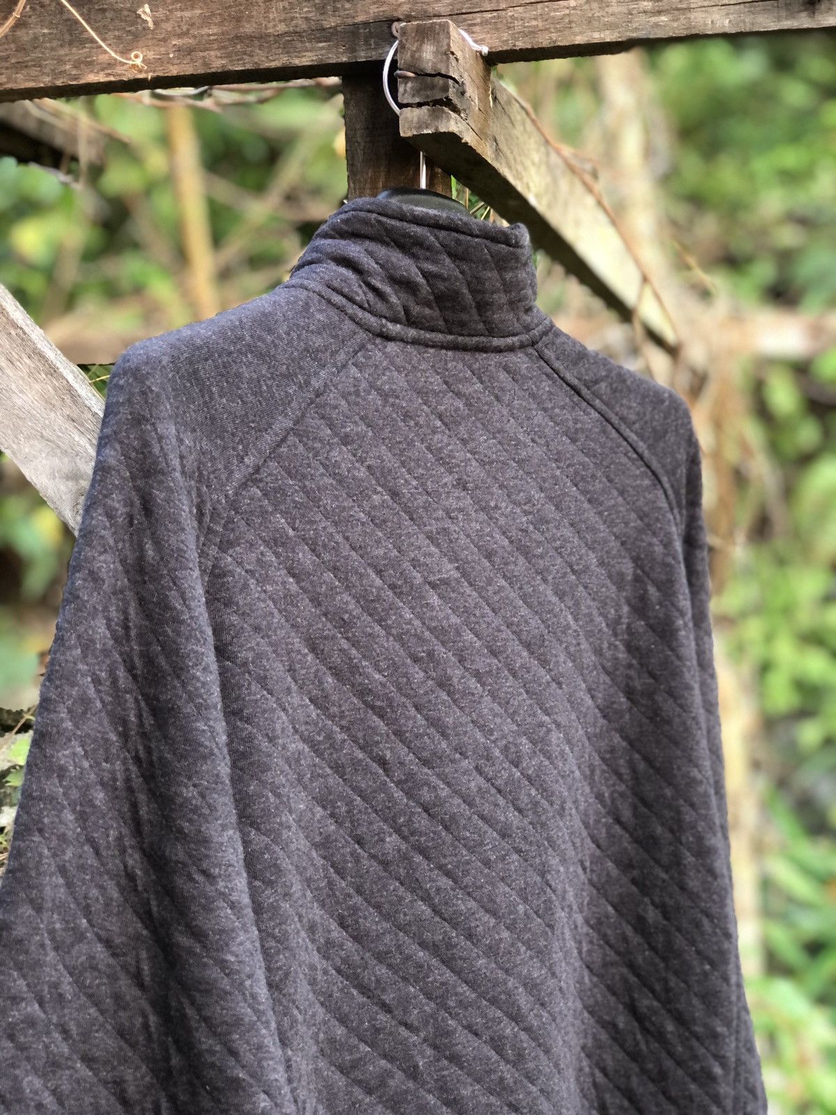 L.L. Bean LL Bean Quilted Sweater Quarter Snap Button Size US M / EU 48-50 / 2 - 5 Thumbnail
