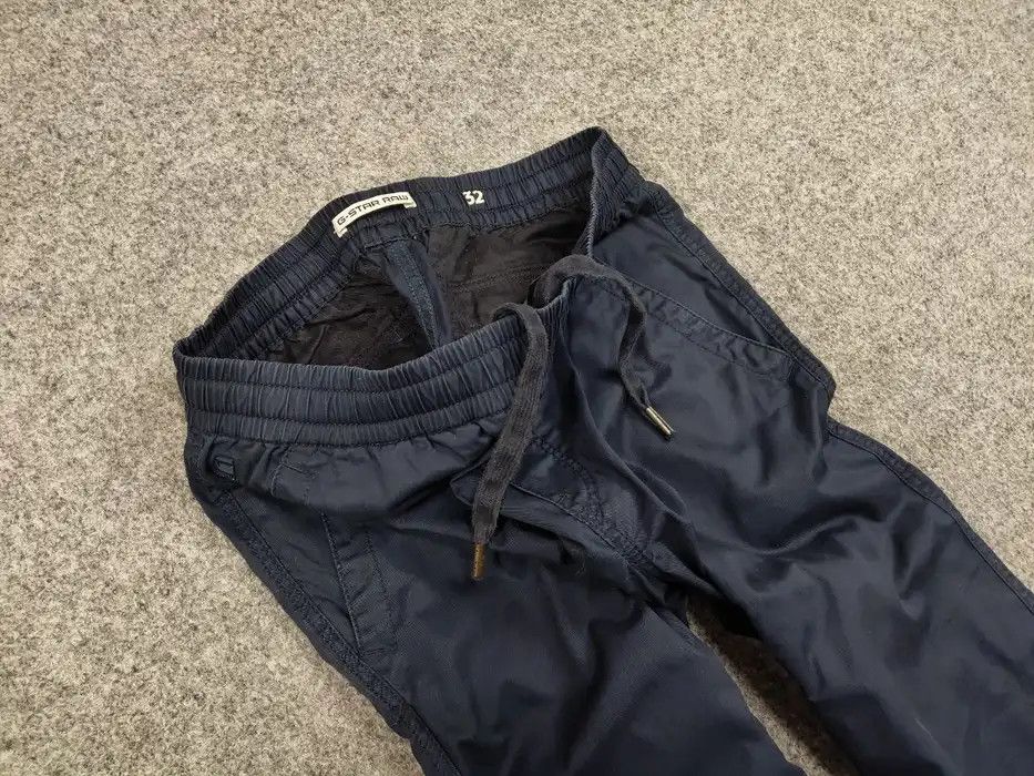 G-Star G Star Raw Chino Relaxed Cuffed Trainer Navy Pocket Pants Size US 32 / EU 48 - 8 Thumbnail