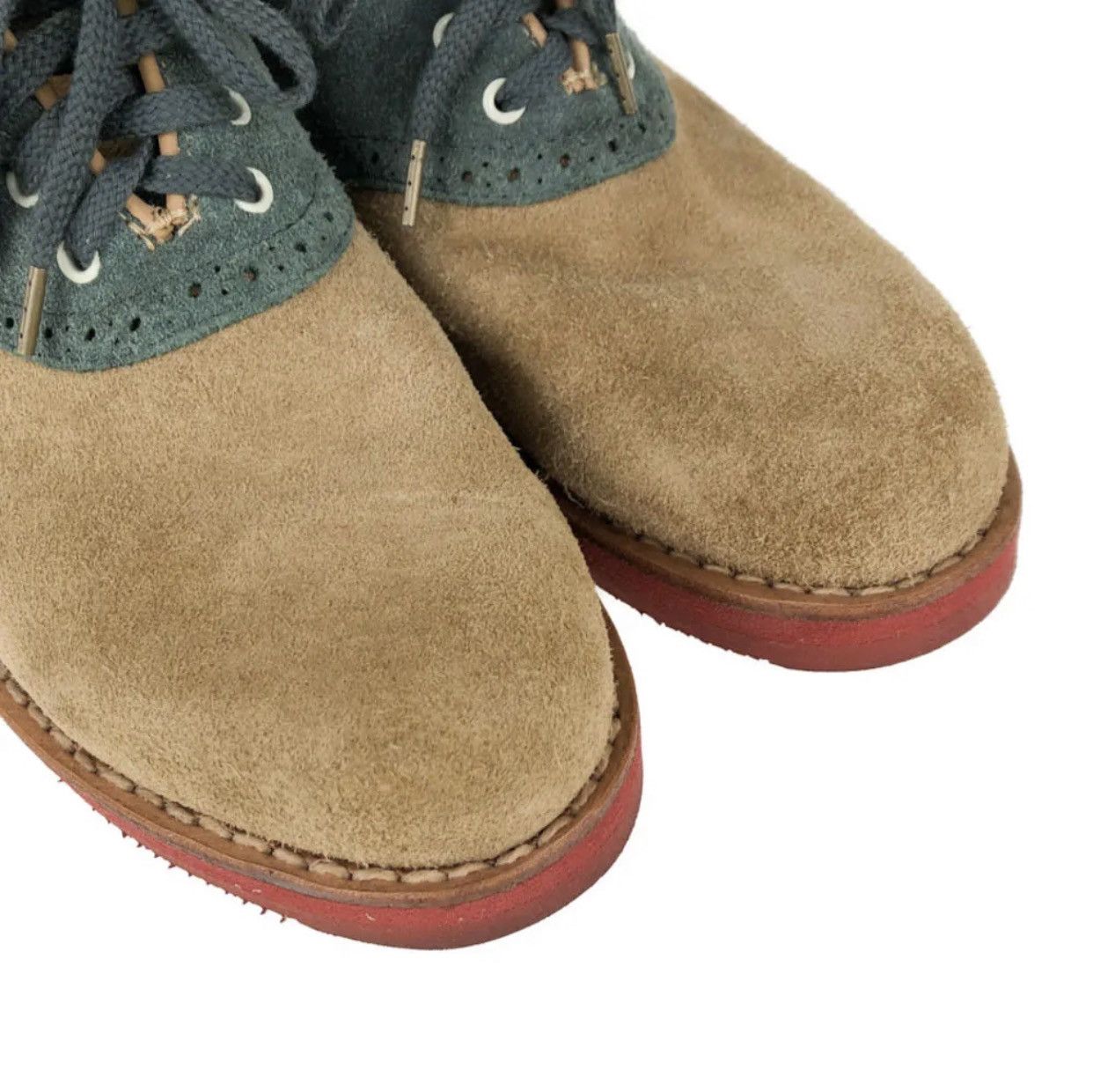 VISVIM PATRICIAN SUEDE FOLK shoes boots loafers