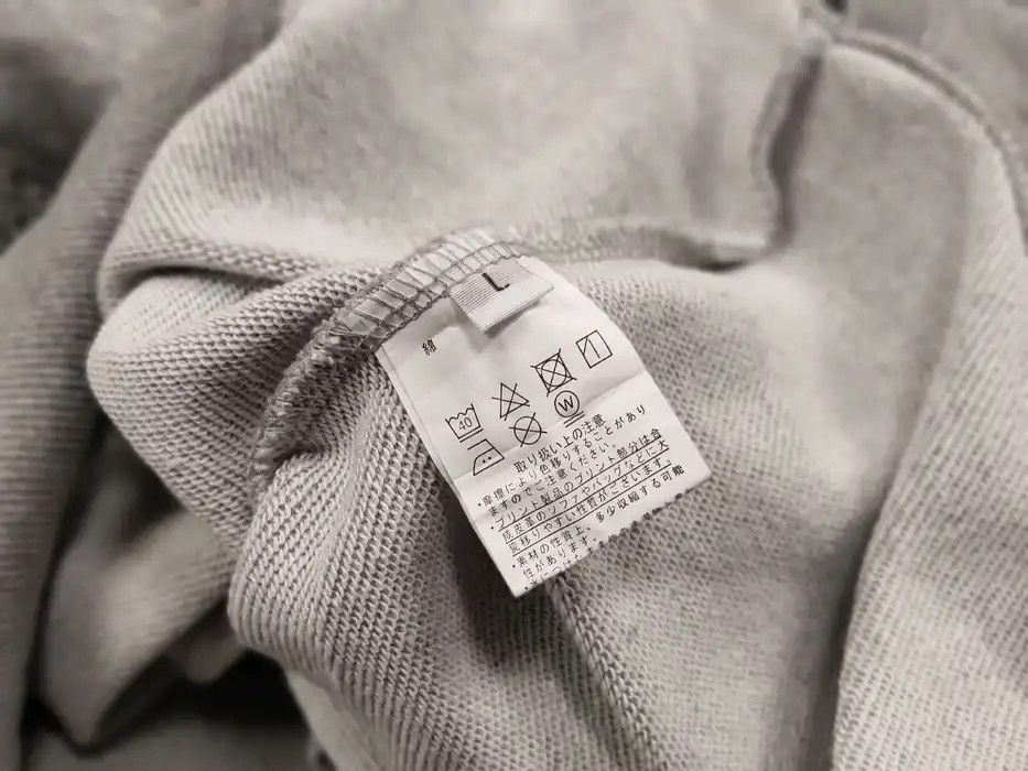 Japanese Brand Beams Boy Japan Red Logo Blank Crew Check Gray Sweatshirt Size US L / EU 52-54 / 3 - 9 Thumbnail