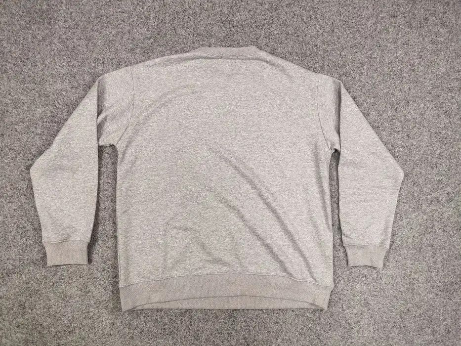 Japanese Brand Beams Boy Japan Red Logo Blank Crew Check Gray Sweatshirt Size US L / EU 52-54 / 3 - 7 Thumbnail