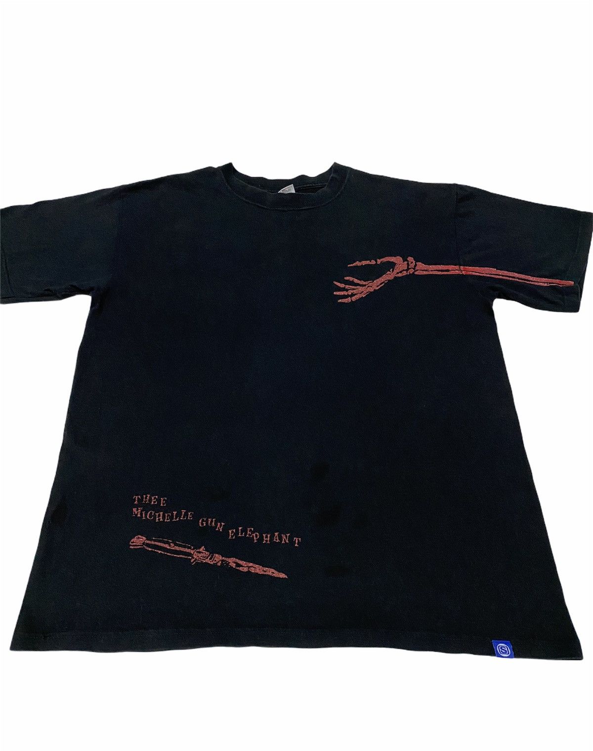 Band Tees Thee Michelle Gun Elephant TMGE Last Heaven Tour 2003 Size US S / EU 44-46 / 1 - 3 Thumbnail